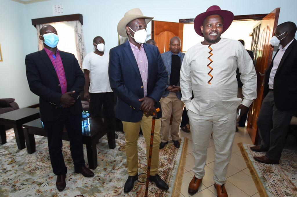 Sam Mburu and DP William Ruto