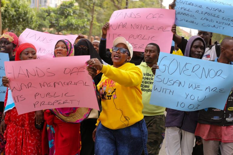 Nakuru War Memorial is public land