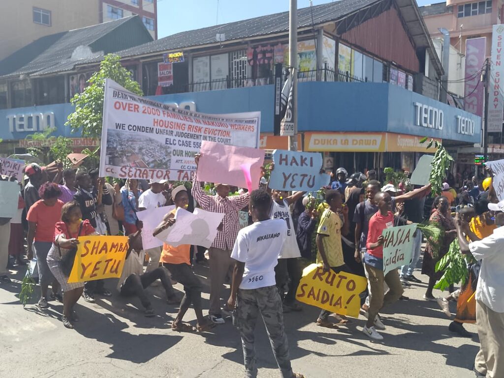 Members of Nakuru Workers Cooperative Society
