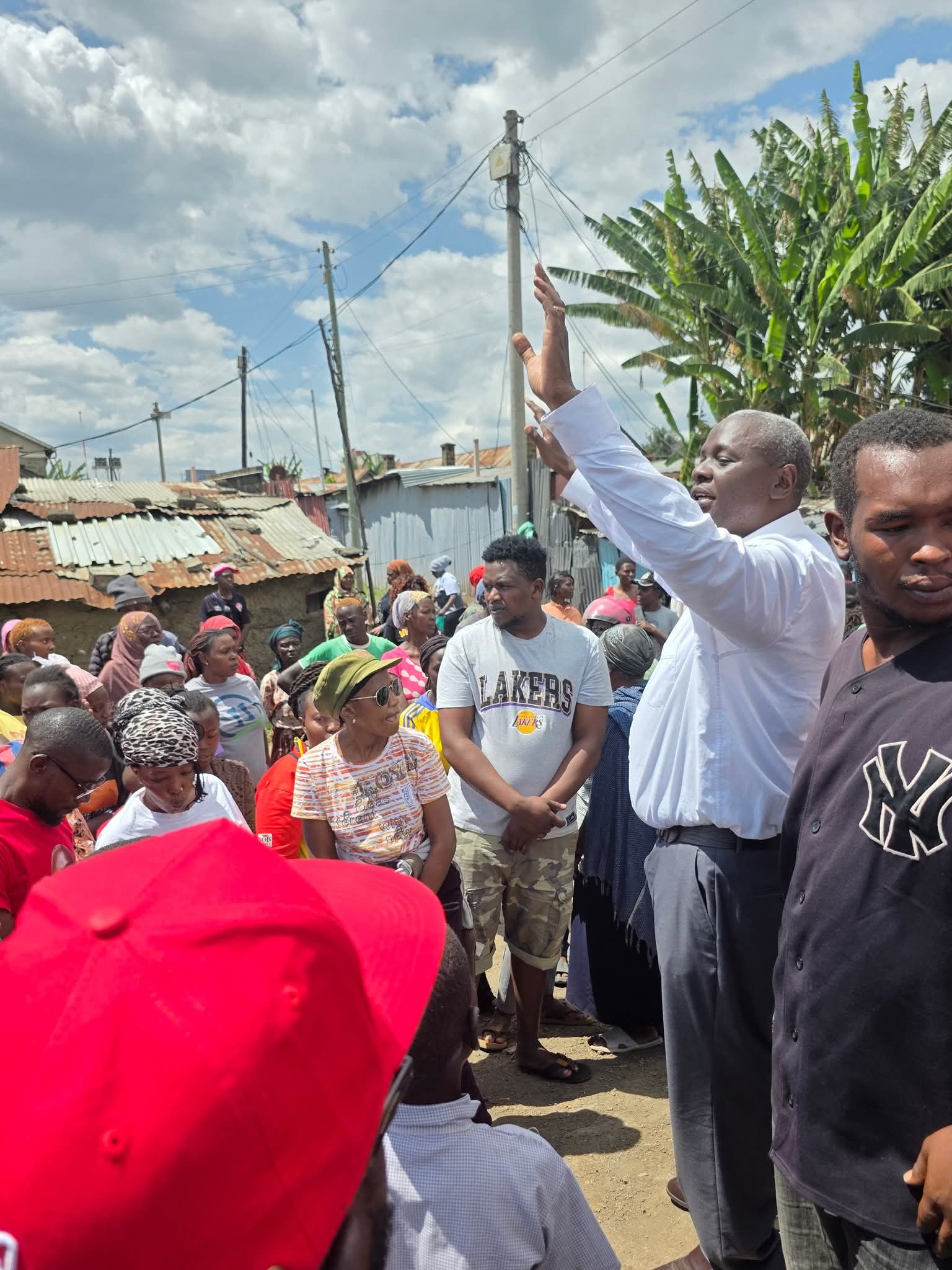 Wakili Ndumia meets Bondeni residents, assures them of his ...